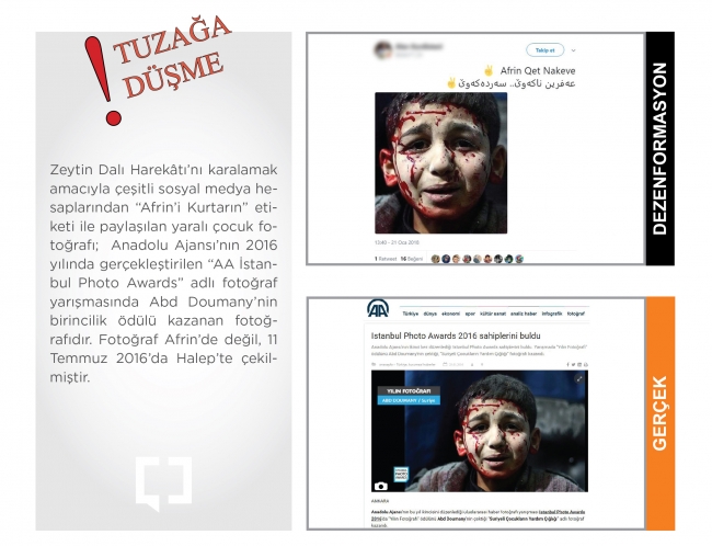 YPG/PKK'nın 'Afrin' yalanları tek tek deşifre edildi